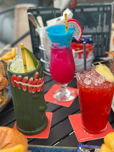 The Castle Bar food presentation